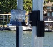 Solar Powered Dock LED Light
