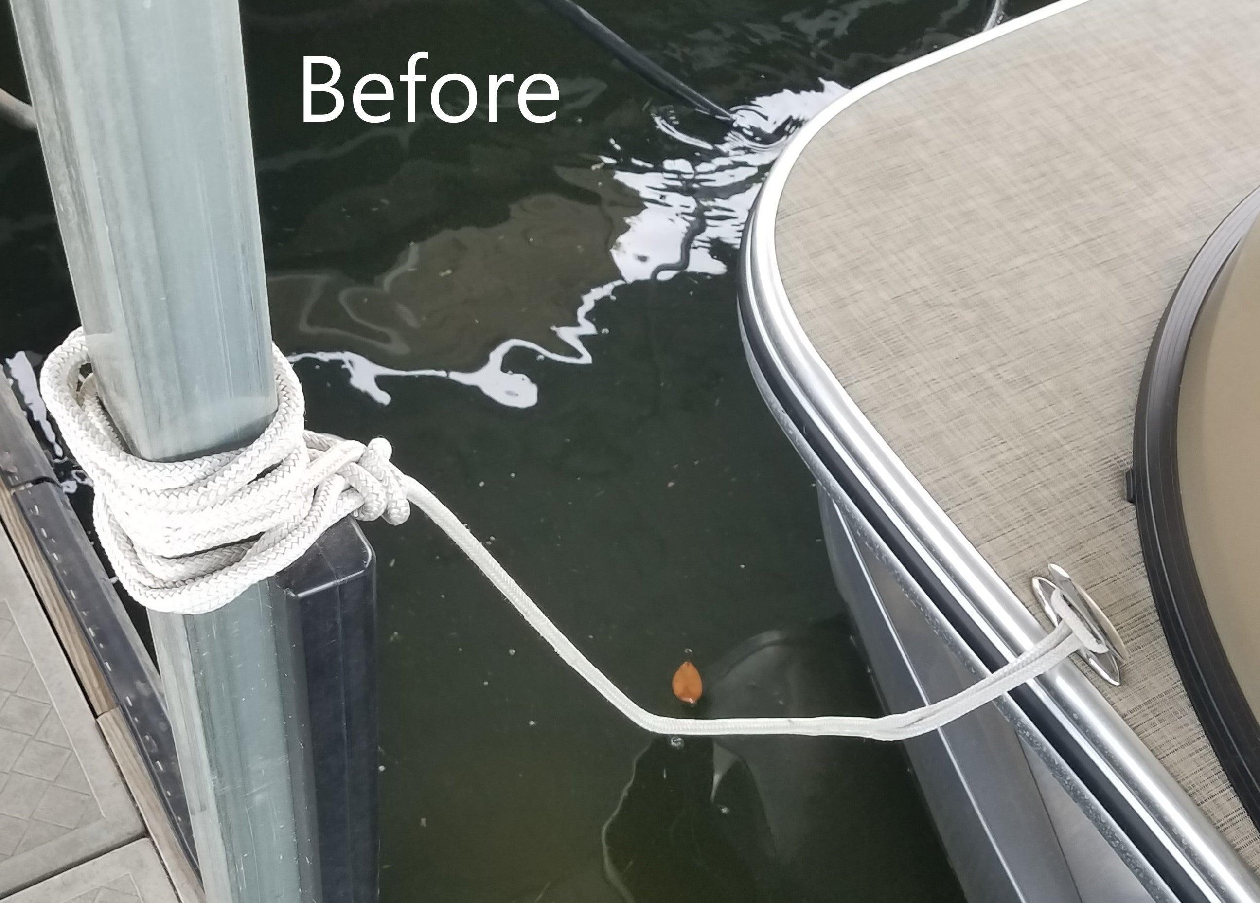 Tie Eye Mount - Boat Dock - Dock Essentials
