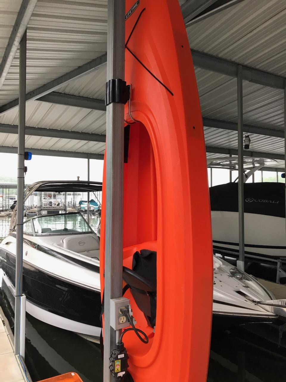 Kayak Holder - Vertical Mount - Dock Essentials